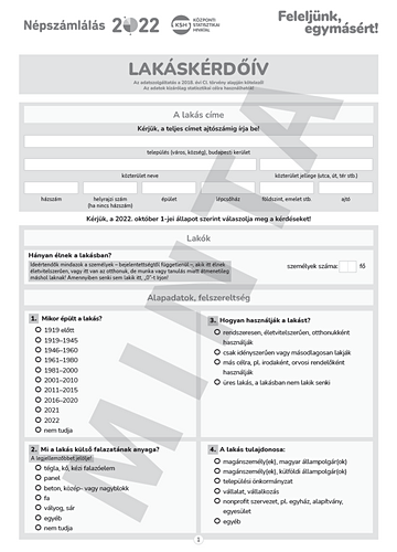 Népszámláláshoz jogi állásfoglalás jegyzők&nbsp;részére