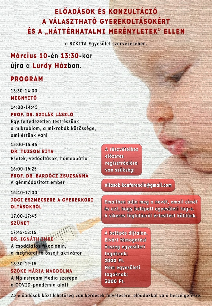 A választható Gyerekoltásokért És A ,,Háttérhatalmi Merényletek” Ellen