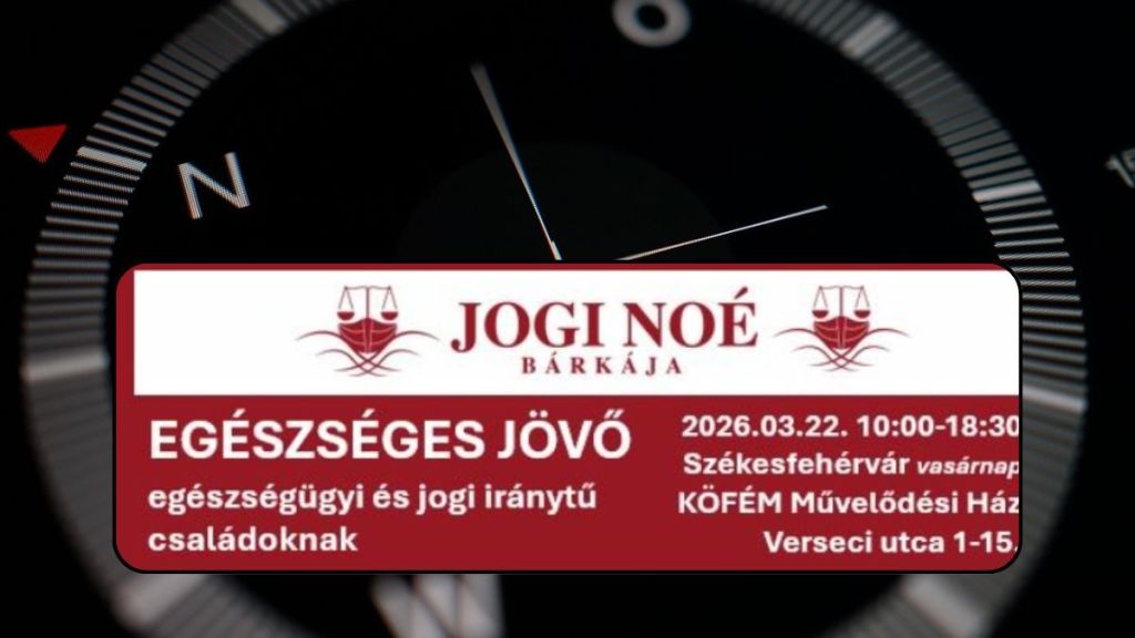 Jogi Noé Bárkája – egészségügyi és jogi iránytű&nbsp;családoknak